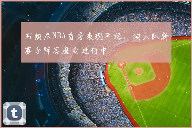 布朗尼NBA首秀表现平稳，湖人队新赛季阵容磨合进行中
