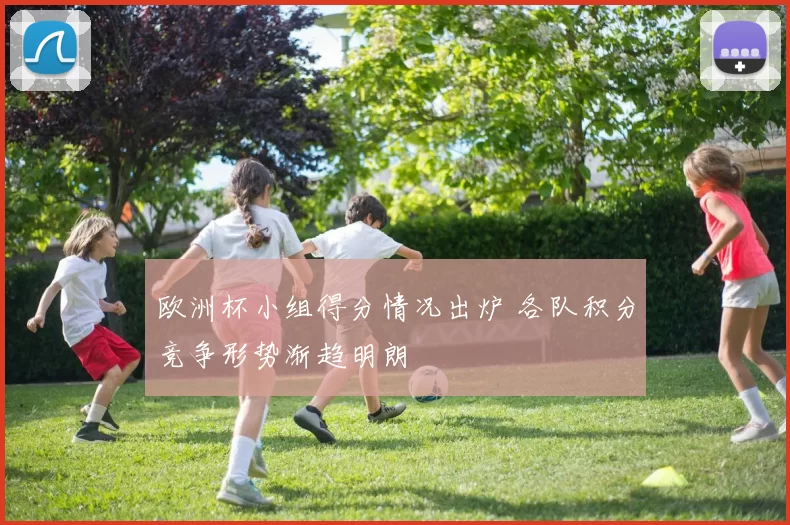 欧洲杯小组得分情况出炉 各队积分竞争形势渐趋明朗